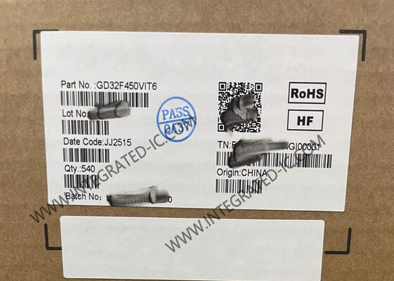 GD32F450VIT6 Mikrodenetleyici MCU 200MHz 32-Bit ARM Cortex-M4 LQFP100 Kılıf