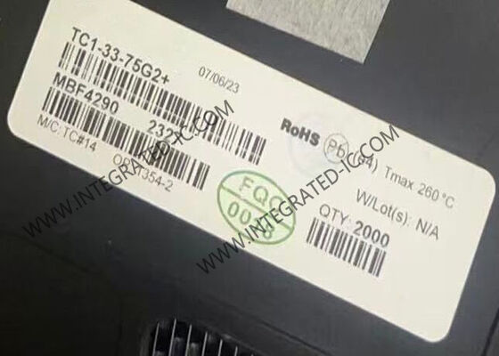 TC1-33-75G2 Entegre Devre Çipi RF Transformatörü 5MHz - 3GHz 75 Ohm Yüzeye Montaj SMD-6