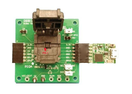 DS28E16EVKIT Gömülü Çözümler DS28E16 DeepCover SHA-3 1-Wire Kimlik Doğrulayıcı Değerlendirme Kiti