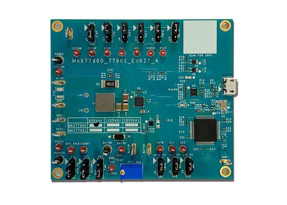 MAX77961EVKIT-06 Embedded Solutions Evaluation Kit For MAX77961 USB Type-C Buck-Boost Şarj Aracı