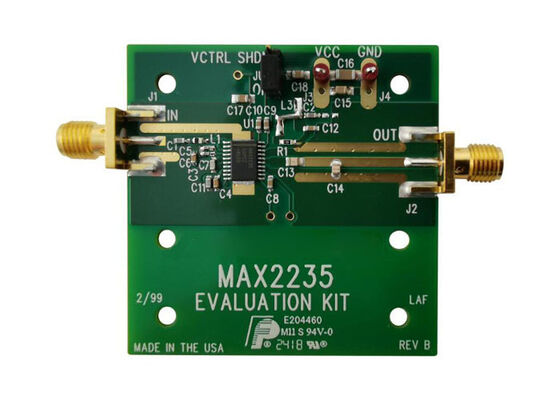 MAX2235EVKIT Dahili Çözümler MAX2235 1W Otomatik Güç Güçlendirici Değerlendirme Kurulu