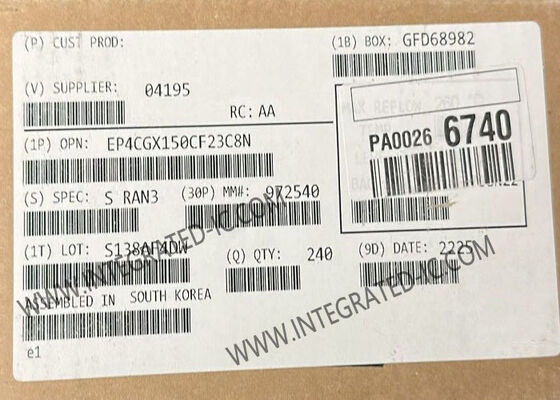 EP4CGX150CF23C8N Cyclone IV GX Yüksek Performanslı Uygulamalar için BGA484 Paketi ile FPGA IC