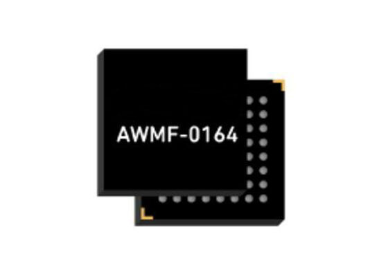 AWMF-0164 5G Modülü Tek Polarizasyon Çeyreği 4x1 Beamformer IC 5G Fazlı Dizisi için 24.25GHz'den 27.5GHz'ye Kadar Çalışan