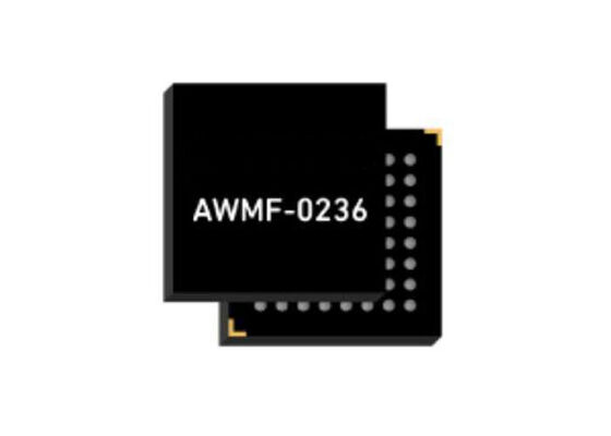 AWMF-0236 5G Modülü RF Beamforming IC 37GHz'den 43.5GHz'ye kadar Çift Polarizasyonlu Quad 4x2 Beamformer