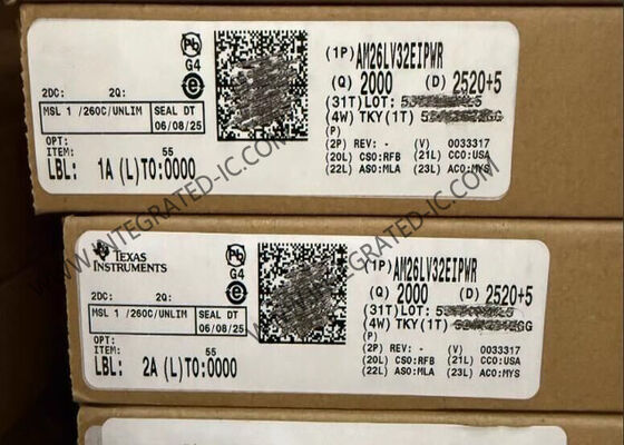 AM26LV32EIPWR Entegre Devre Çip 35mV Histeriz Yüksek Hız 32 MHz Diferansiyel Hat Alıcısı 3.3V Güç kaynağı ile