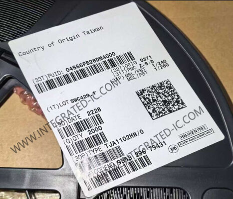 TJA1102HN Ethernet IC 100Mbps VFQFN56 Paketinde Çift Portlu Ethernet PHY Alıcı