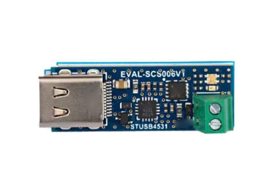 EVAL-SCS006V1 gömülü çözümler STUSB4531 USB güç dağıtım denetleyici IC değerlendirme kurulu