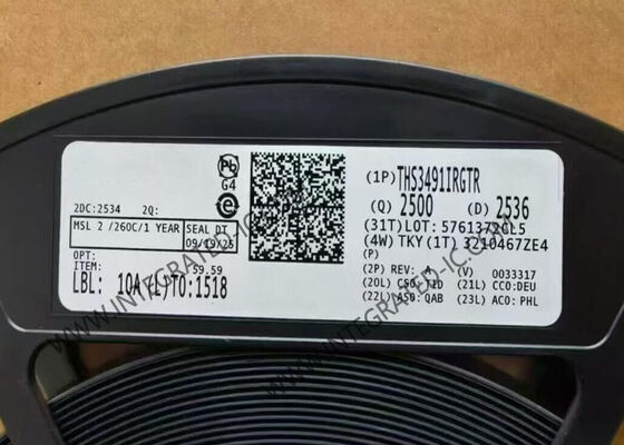 THS3491IRGTR Entegre Devre Çip 900MHz 500mA Yüksek Güçlü Çıkış Akım Geri İletişim Güçlendirici