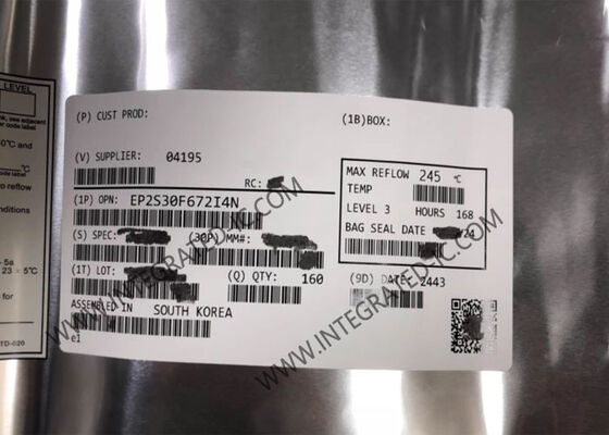 EP2S30F672I4N Stratix II FPGA, 1.31Mbit Bellek 672-FBGA Paketi ve 500 I/O ile