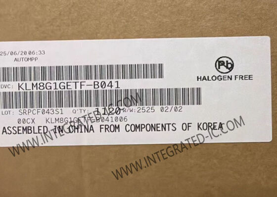 KLM8G1GETF-B041 8GB Bellek IC Çip eMMC 5.1 BGA153 IC Çip