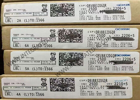 DRV8832DGQR Entegre Devre Çip 1A Çıkış Akımı H-Köprü Motor Sürücüsü 2.75V ila 6.8V çalışma voltajı ile