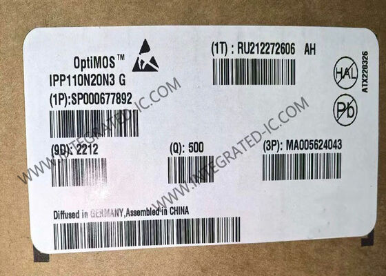 IPP110N20N3G Entegre Devre Çipi OptiMOS™ N-Kanal MOSFET Transistör, 200 V 88 A ve 9.9 mOhms Drain-Source Direnci