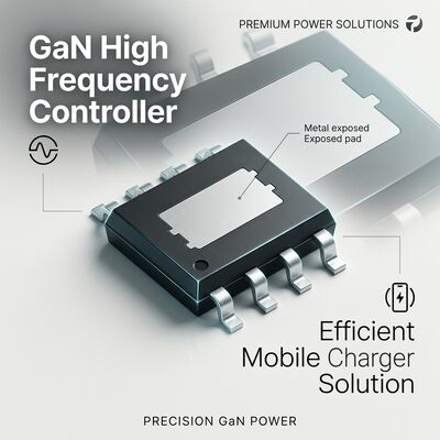 NV9574S2P1 GaN IC 225kHz 520mΩ Mobil şarj cihazları için GaNSense TM HFQR denetleyici