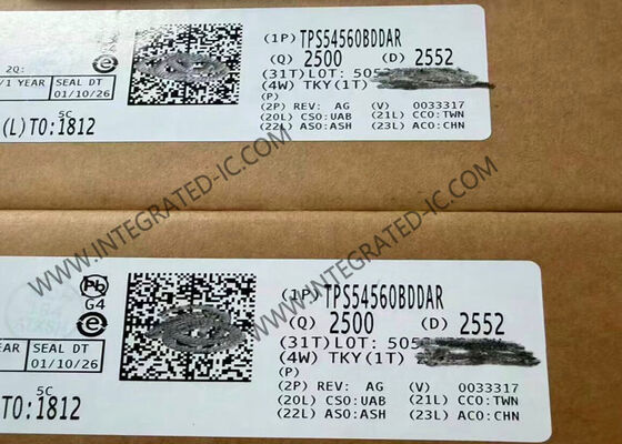 TPS54560BDDAR Entegre Devre Çipi 4.5V - 60V 5A Step-Down DC-DC Dönüştürücü Eco-mode™ Özellikli