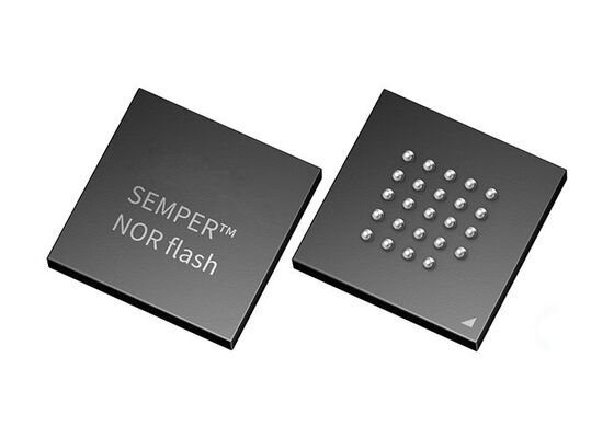 S28HL02GTFGBHI050 Memory IC Chip 2.7V To 3.6V 2Gb 266 MByte/s SEMPER™ NOR Flash Memory