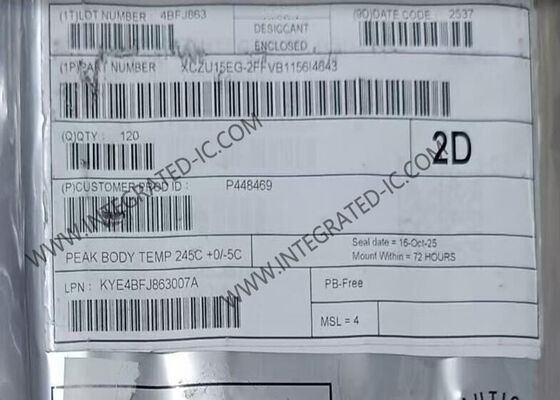 XCZU15EG-2FFVB1156I Alan Programlanabilir Kapı Dizisi Zynq UltraScale+ MPSOC EG Çip Üzerinde Sistem