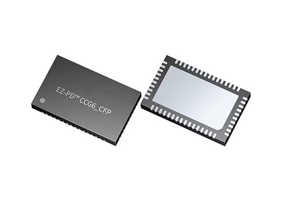 CYPD6229-52LQXI Entegre Devre Çipi 2.7V - 21.5V Tek Portlu USB-C Güç Dağıtım Denetleyicisi