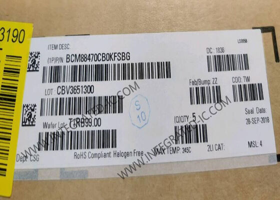 BCM88470CB0KFSBG Ethernet IC Yüksek Performanslı 300Gbps StrataDNX Qumran-AX Ethernet Switch