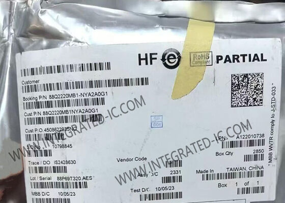 88Q2220MB1-NYA2A0G1 Ethernet IC BRIGHTLANETM 100/1000BASE-T1 Otomobil Ethernet PHY PG-VQFN-40