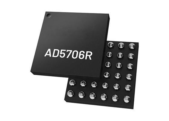 AD5706RBCBZ Entegre Devre Çipi 4 Kanallı 16-Bit Akım Çıkışlı DAC, Dahili Referans ve SPI