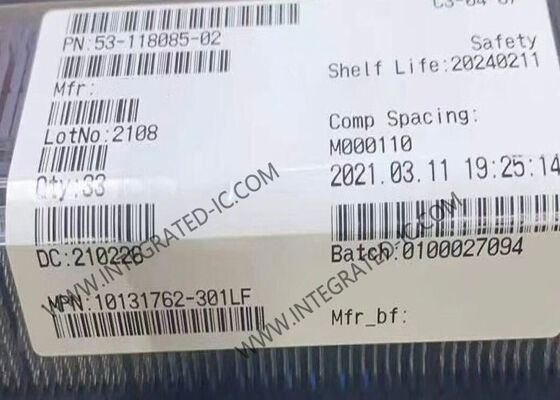 10131762-301LF Bağlantıları Yüksek Hızlı ExaMAX Backplane Bağlantısı