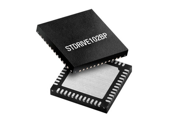 STDRIVE102BP Entegre Devre Çipi Üçlü Yarım Köprü Kapı Sürücüsü VFQFPN48 Motor Sürücüleri