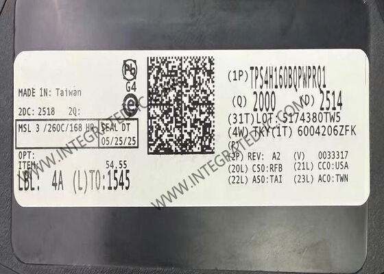 TPS4H160BQPWPRQ1 Integrated Circuit Chip 40V 160mΩ 4-Channel Automotive Smart High-Side Switch