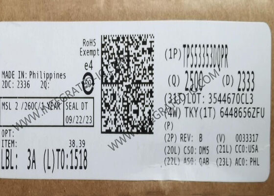 TPS53353DQPR Entegre Devre Çipi 20A D-CAP™ Modu Senkron SWIFT™ Buck Dönüştürücü, 1,5V ila 15V Giriş Gerilimi ile