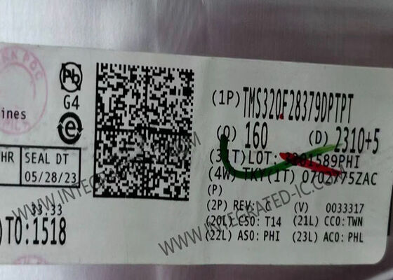 TMS320F28379DPTPT Mikrodensör MCU Çift Çekirdekli C2000TM 32 Bit Gerçek Zamanlı Mikrodensörler