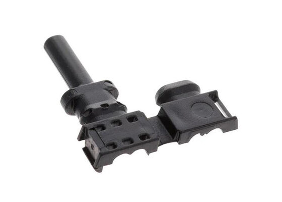 AFBR-S10PS011Z, ark flaş olay tespiti ve -40 °C'den 85 °C'ye kadar çalışma aralığı ile çift katlı POF kablosu için plastik optik fiber bağlantısı