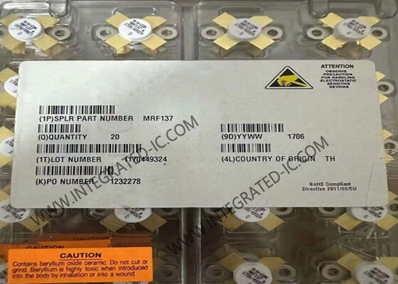 MRF137 30W çıkış gücü, 400MHz frekansı ve 28V voltajı olan N-Kanal RF MOSFET Transistörü