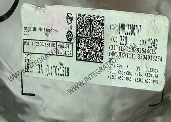 LMH1228RTVT 12G UHD-SDI Çift Kablo Sürücü IC Çip
