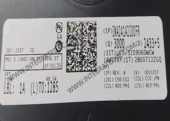 INA241A2IDDFR Akım Hissesi Güçlendirici Geliştirilmiş PWM Reddedimi ile Entegre Devre Çip