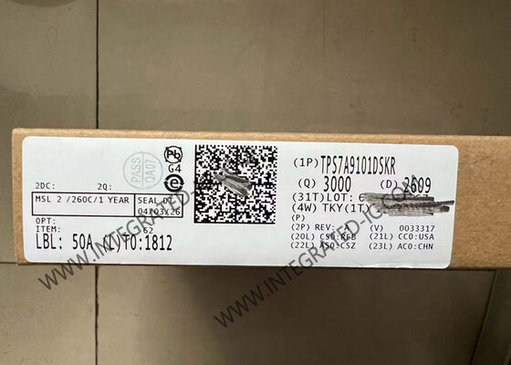 Entegre Devre Çipi TPS7A9101DSKR Yüksek Hassasiyetli Düşük Gürültülü LDO Voltaj Regülatörü