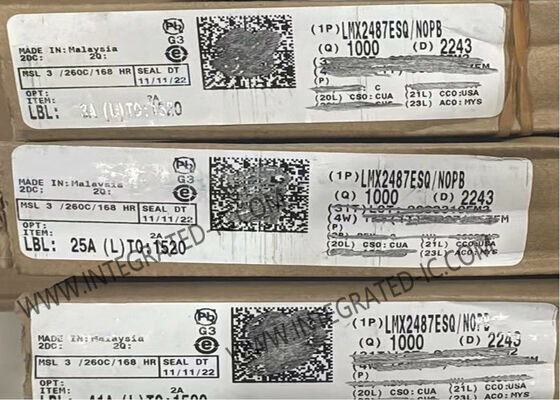 LMX2487ESQ Kablosuz İletişim Modülü Faz Kilitli Döngüler PLL Frekans Sintezatörü