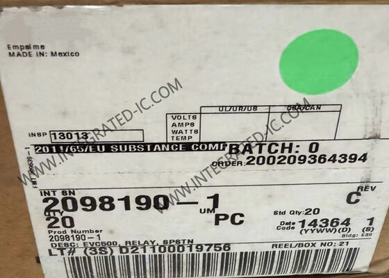 2098190-1 12VDC Bobin Voltajı 500A Bağlantı Rating SPST-NO (DM) Güç rölesi Elektromekanik rölesi