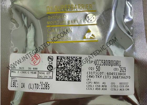 UCC25800BQDGNRQ1 Ultra Düşük EMI Transformör Sürücüsü IC Çip HVSSOP-8