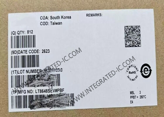 LT8648SEV 42V Senkron Step Down Sessiz Değiştirici Entegre Devre Çip