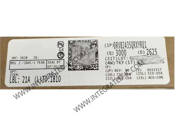 DRV8243SQRXYRQ1 Entegre Devre Çipleri Otomobil H-Köprü Sürücüsü 12A Çıktısı 4.5V'den 35V'ye kadar