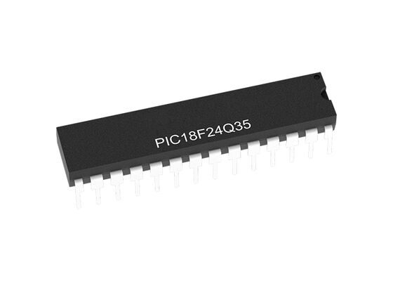 PIC18F24Q35-E/SP Mikro denetleyici MCU Otomotiv elektroniği için 8-Bit 64MHz 1.8V ila 5.5V MCU