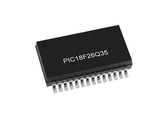 PIC18F26Q35-I/SS Mikrodenetleyici MCU Yüksek Hassasiyetli 8-Bit 64MHz Yapılandırılabilir Mantıklı Çok Yönlü MCU