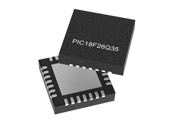 PIC18F26Q35-E/3LW Mikrodenetleyici MCU 8-Bit 64MHz Dokunmatik Algılama ve Analog Kontrol Uygulamaları İçin Çok Yönlü MCU