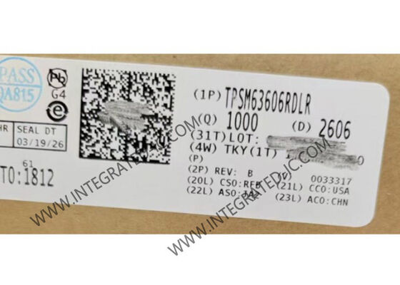 TPSM63606RDLR Entegre Devre Çipi Yüksek Yoğunluklu 6A Senkron Buck DC/DC Güç Modülü