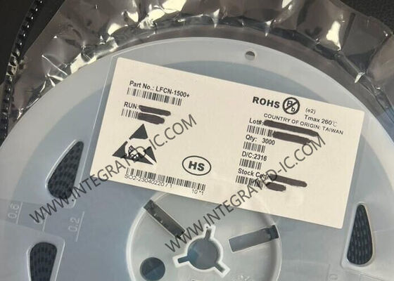 LFCN-1500 Entegre Devre Çipi LTCC Alçak Geçiren Filtre, 0Hz - 1.5GHz Frekans ve 50Ω Empedanslı