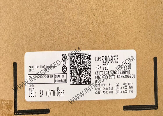 F280049CPZS 32 Bit Gerçek Zamanlı Mikro Denetleyici MCU, 100 MHz Hızlı, 256KB Flash Bellek ve 40 I/O Pin