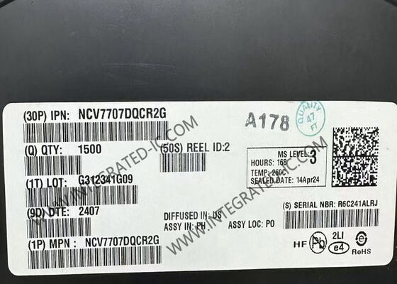 NCV7707DQCR2G 6.5mA Otomobil Kapı Modülü Sürücü IC Entegre Devre Çip