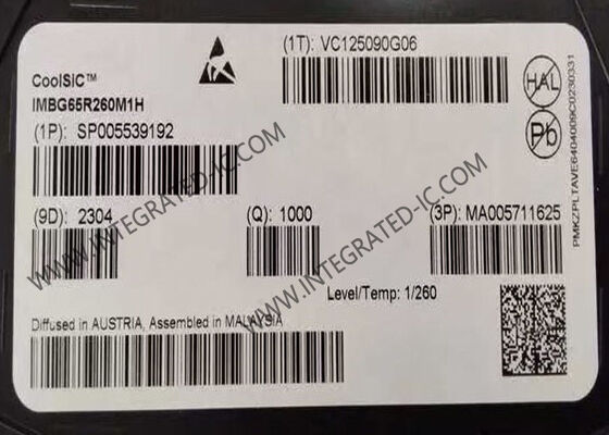 N-Kanal IMBG65R260M1H Silisyum Karbür Tek FET'ler MOSFET'ler Transistörler TO-263-8