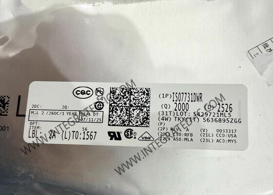 ISO7731DWR Entegre Devre Çipi Yüksek Hızlı Güçlendirilmiş Dijital İzolatör