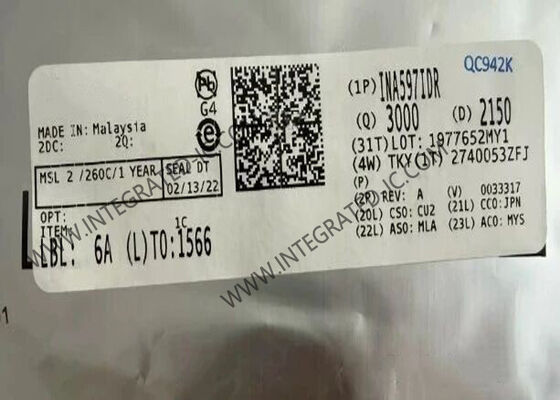 INA597IDR High-Precision 2MHz Wide Bandwidth Low Power Difference Amplifier Integrated Circuit Chip