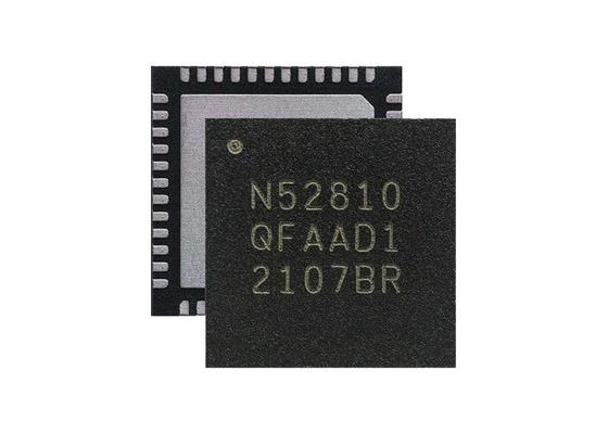 4dBm BT IC NRF52810-QFAA-R Çip Üzerinde Yüksek Performanslı RF Sistemi 2.4GHz